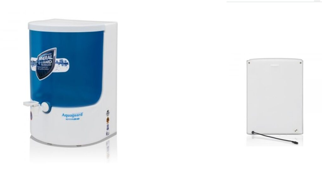 Aquaguard Reviva ROUV Water Purifier Front and Back Side