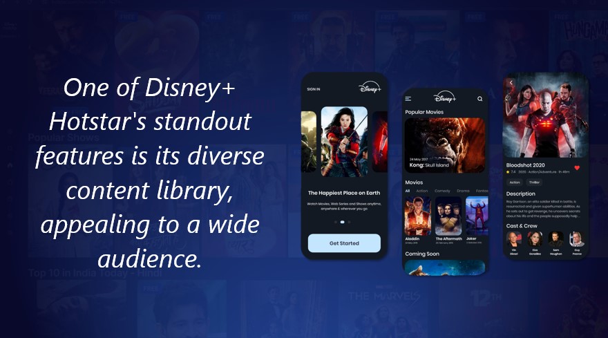 Disney+ Hotstar Library 